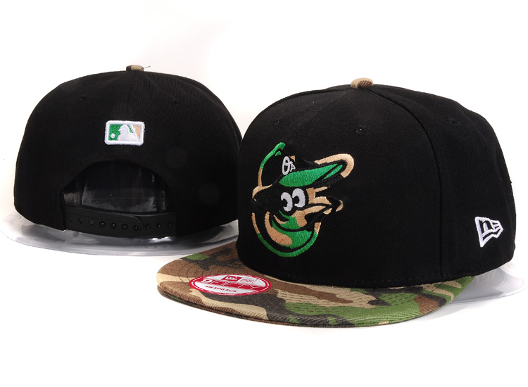 MLB Baltimore Orioles NE Snapback Hat #19